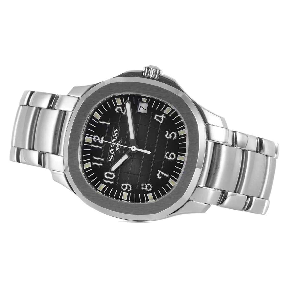 Aquanaut 5167/1A-001 Black Dial in Steel on Bracelet